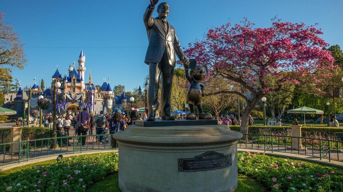 ANAHEIM, CA - MARCH 18: Disneyland on Saturday, March 18, 2023 in Anaheim, CA. (Irfan Khan / Los Angeles Times)