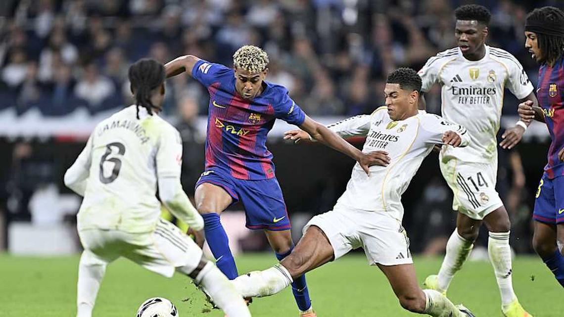  The season could hinge on El Clásico (but without Lamine Yamal). | Burak Akbulut/Anadolu/Getty Images 