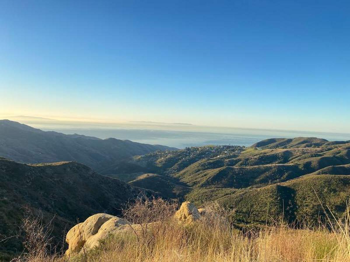  Hiking in Malibu. Photo credit: Lizzy Briskin 
