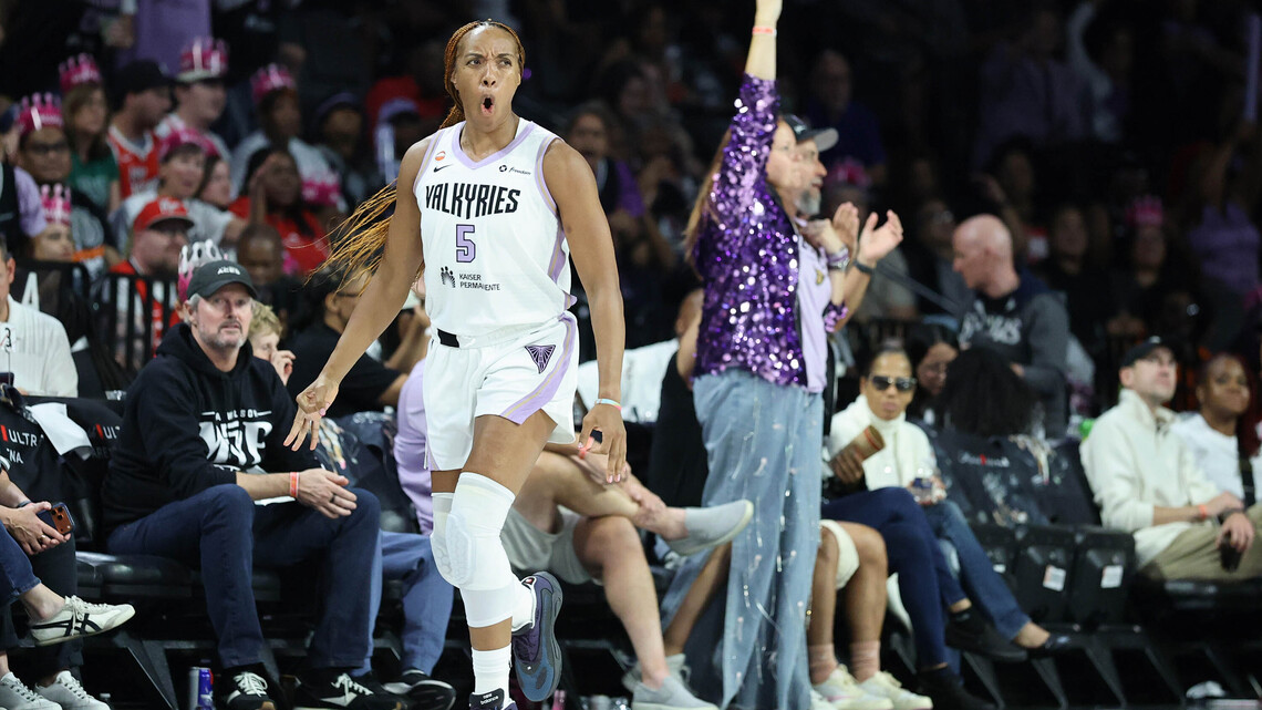 Aces season ends in sweep, Valkyries advance to WNBA Finals
