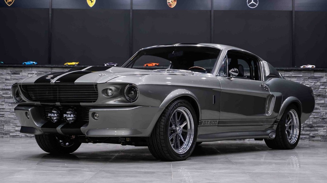 1967 Ford Mustang Eleanor Tribute for Sale With 105 Miles on the Build 