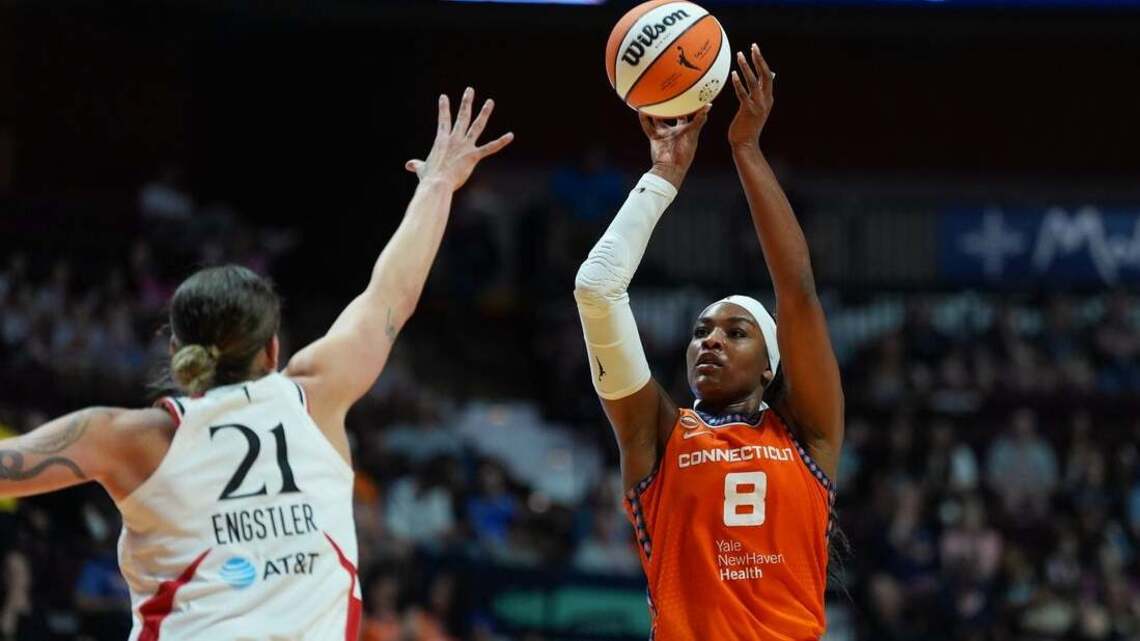 Sun hold off furious rally from Fire, win as buzzer-beater fails