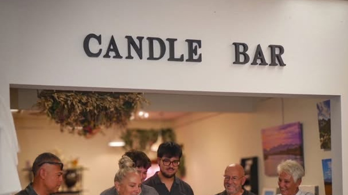 Mother, son bond lights spark of local candle shop 