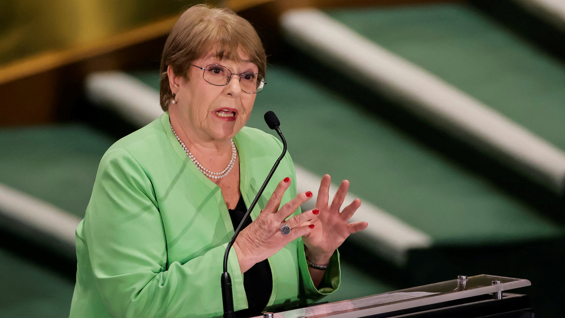 Chile's Bachelet withdraws from race to lead UN