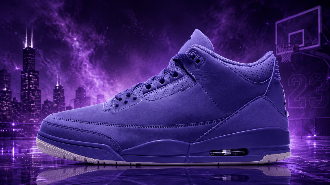 Air Jordan 3 'Purple Haze': 2027 Release Details & Men's Sizing 