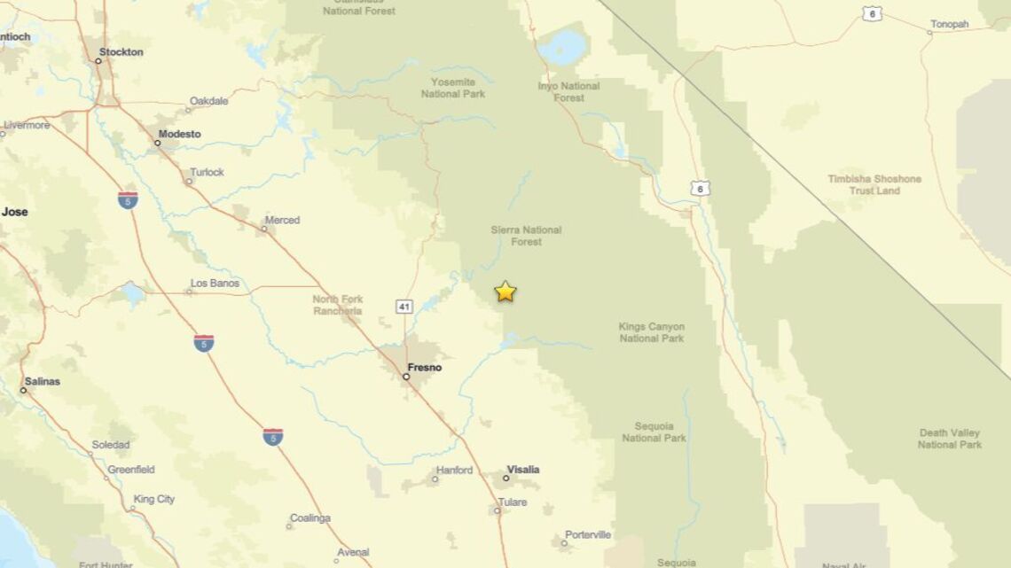 June 22: Earthquake of 2.4 magnitude registered close to Shaver Lake, CA 