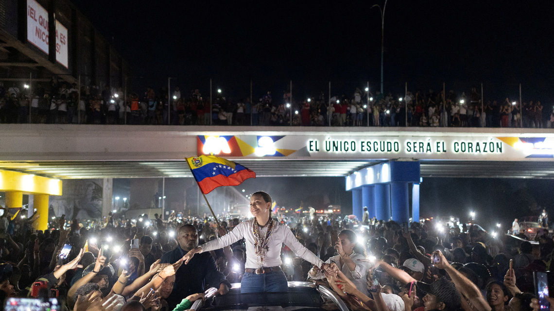 Nobel Peace Prize committee welcomes Machado's return to Venezuela 