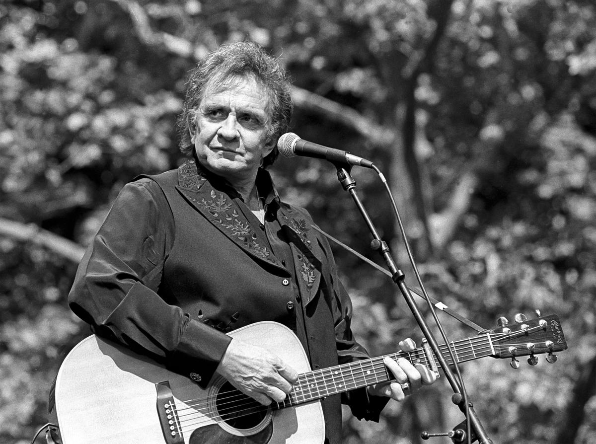 Johnny Cash, 1993Jack Vartoogian/Getty Images