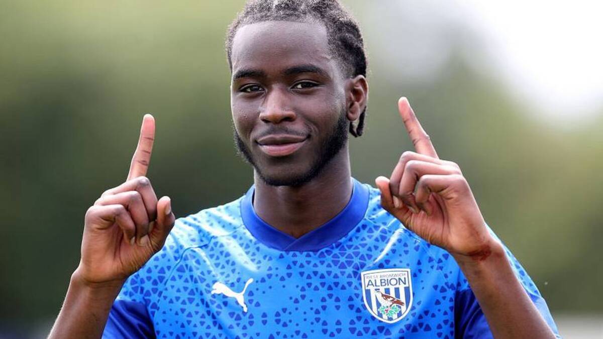  Wrexham signed Faal for a club record transfer fee in August 2024. | Photo by Adam Fradgley/West Bromwich Albion FC via Getty Images 
