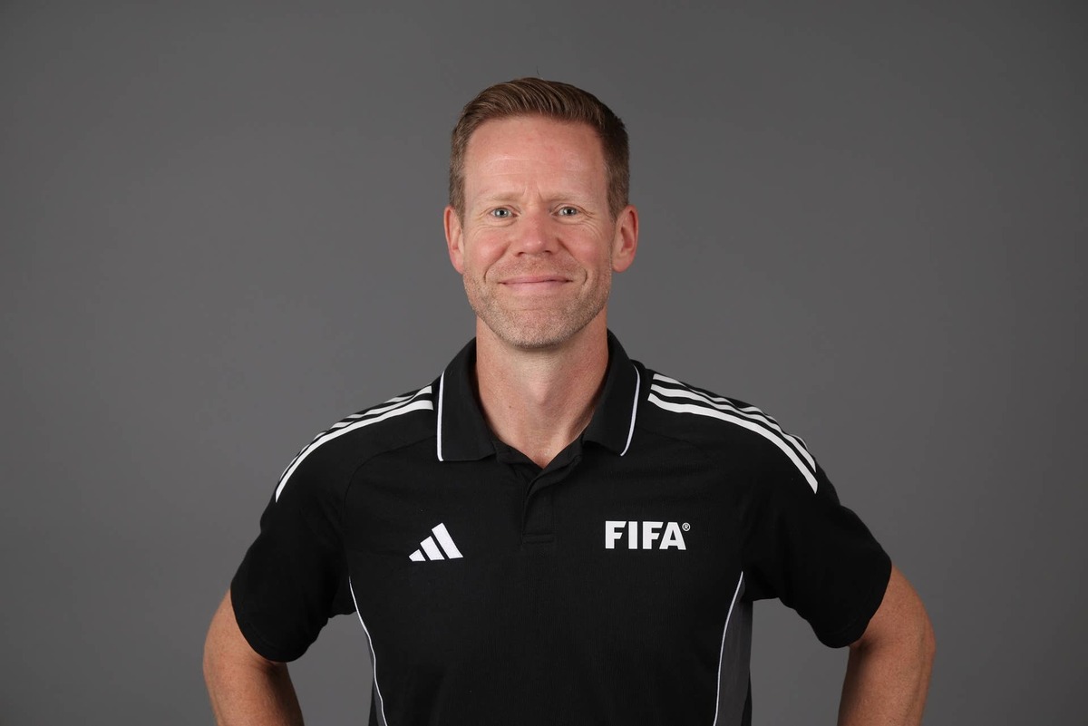  Referee Drew Fischer poses for portrait prior to the Seminar For Prospective FWC 2026 Referees from CONMEBOL and CONCACAFon January 13, 2026 in Rio de Janeiro, Brazil. (Photo by Wagner Meier - FIFA/FIFA via Getty Images) Photo by Wagner Meier - FIFA/FIFA via Getty Images