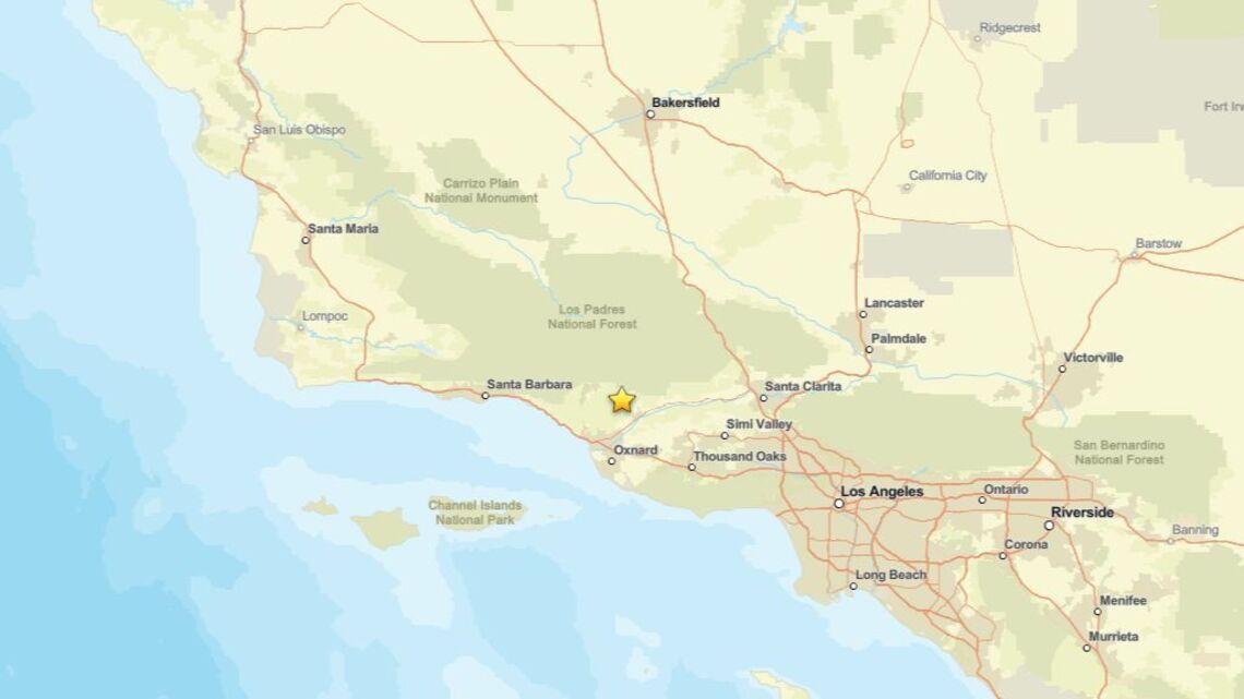 Update: 2.0 magnitude earthquake detected near Santa Paula, CA on Oct. 23 