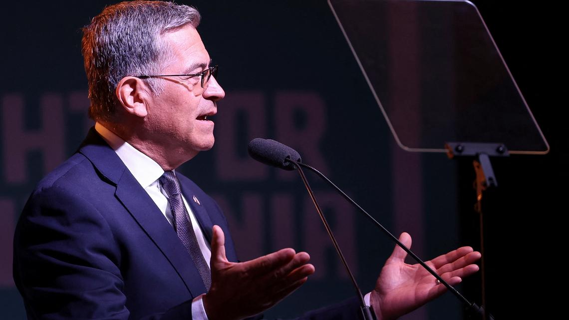 Democrat Xavier Becerra projected to advance to November ballot for California governor 