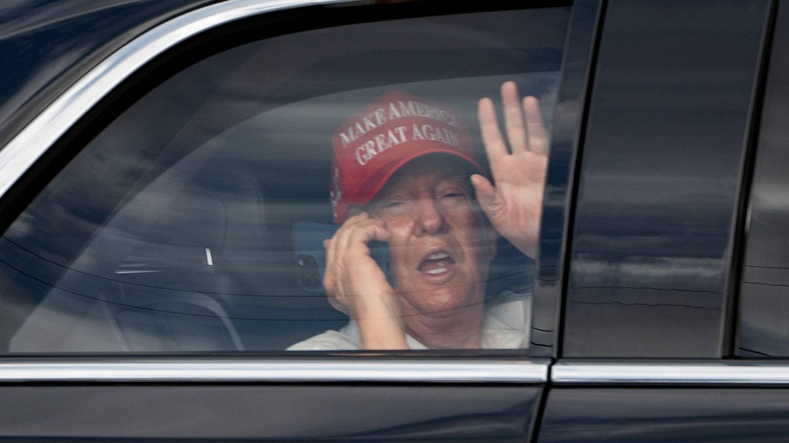 President Trump Facing Backlash For His 'Tone-Deaf' Weekend Golf Trip 