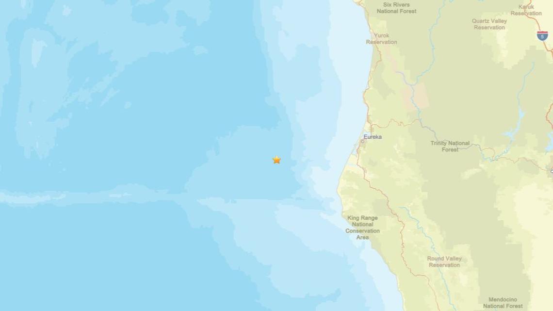 Update: March 24 - 2.3 magnitude earthquake detected close to Ferndale, CA 