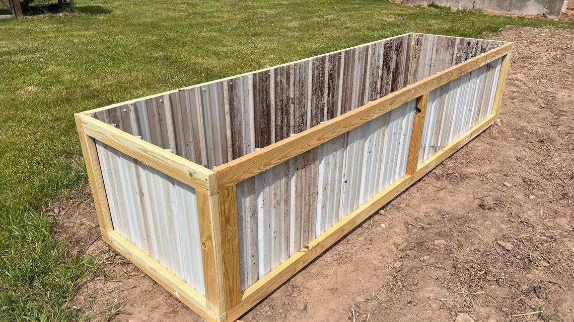 We Transformed Scrap Sheet Metal into Budget-Friendly Raised Garden Beds 