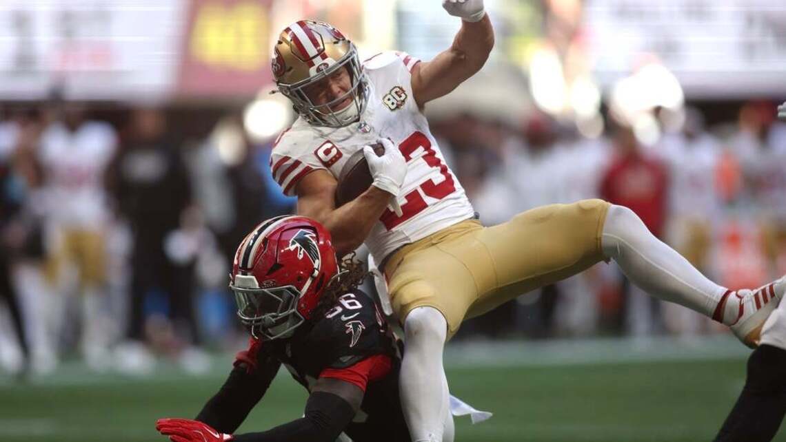 49ers RB Christian McCaffrey (thigh) returns after first-half exit