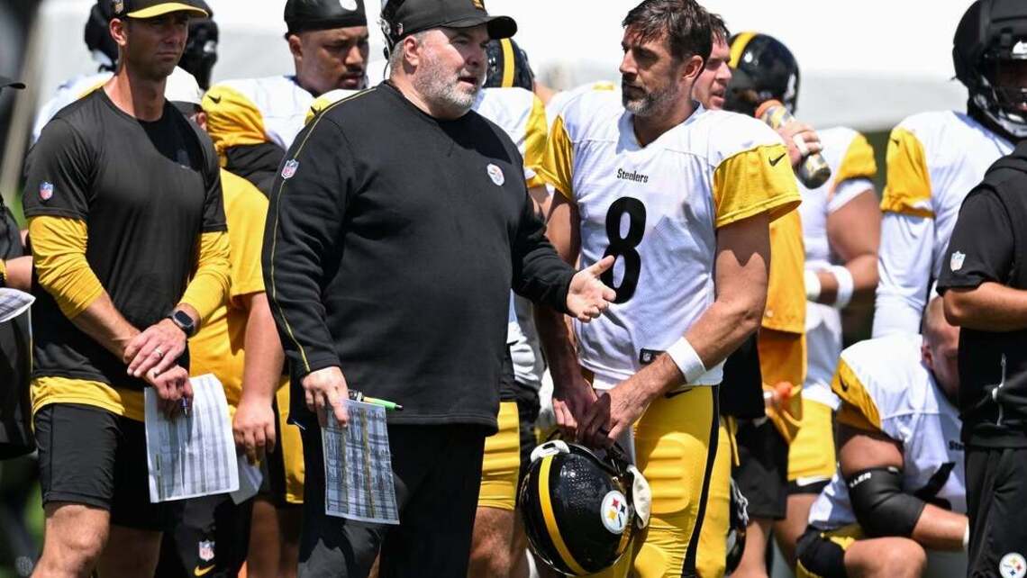 Steelers QB Aaron Rodgers willing, not eager, to play vs. Packers, Jordan Love 