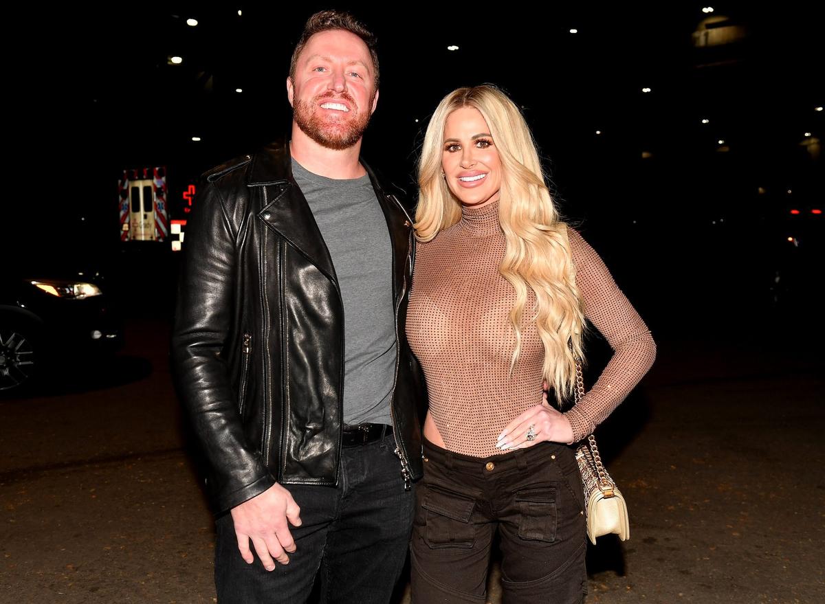 Kroy Biermann and Kim Zolciak-Biermann in October 2022.