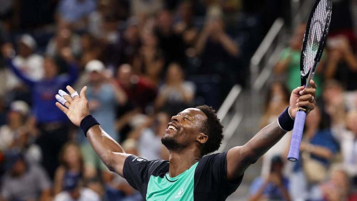 Gael Monfils matches Jimmy Connors with U.S. Open win on 40th birthday 