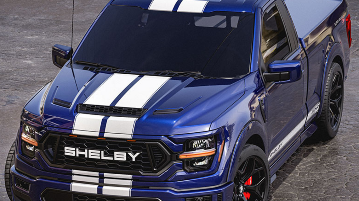Shelby's 810-HP F-150 Super Snake Brings Back The Two-Door Street Truck 