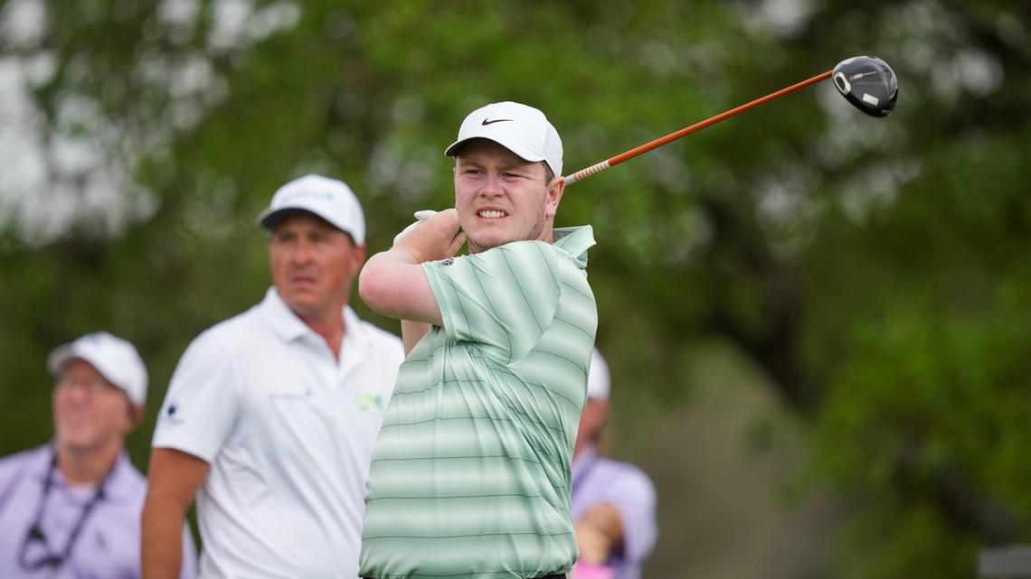 Robert MacIntyre maintains lead at weather-shortened Valero Texas Open third round
