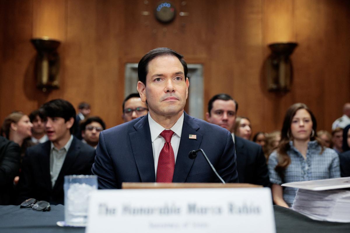 U.S. Secretary of State Marco Rubio on the day he testifies before a Senate Foreign Relations Committee hearing on President Donald Trump's FY2027 budget request for the Department of State, on Capitol Hill in Washington, D.C., U.S., June 2, 2026. REUTERS/Evan Vucci