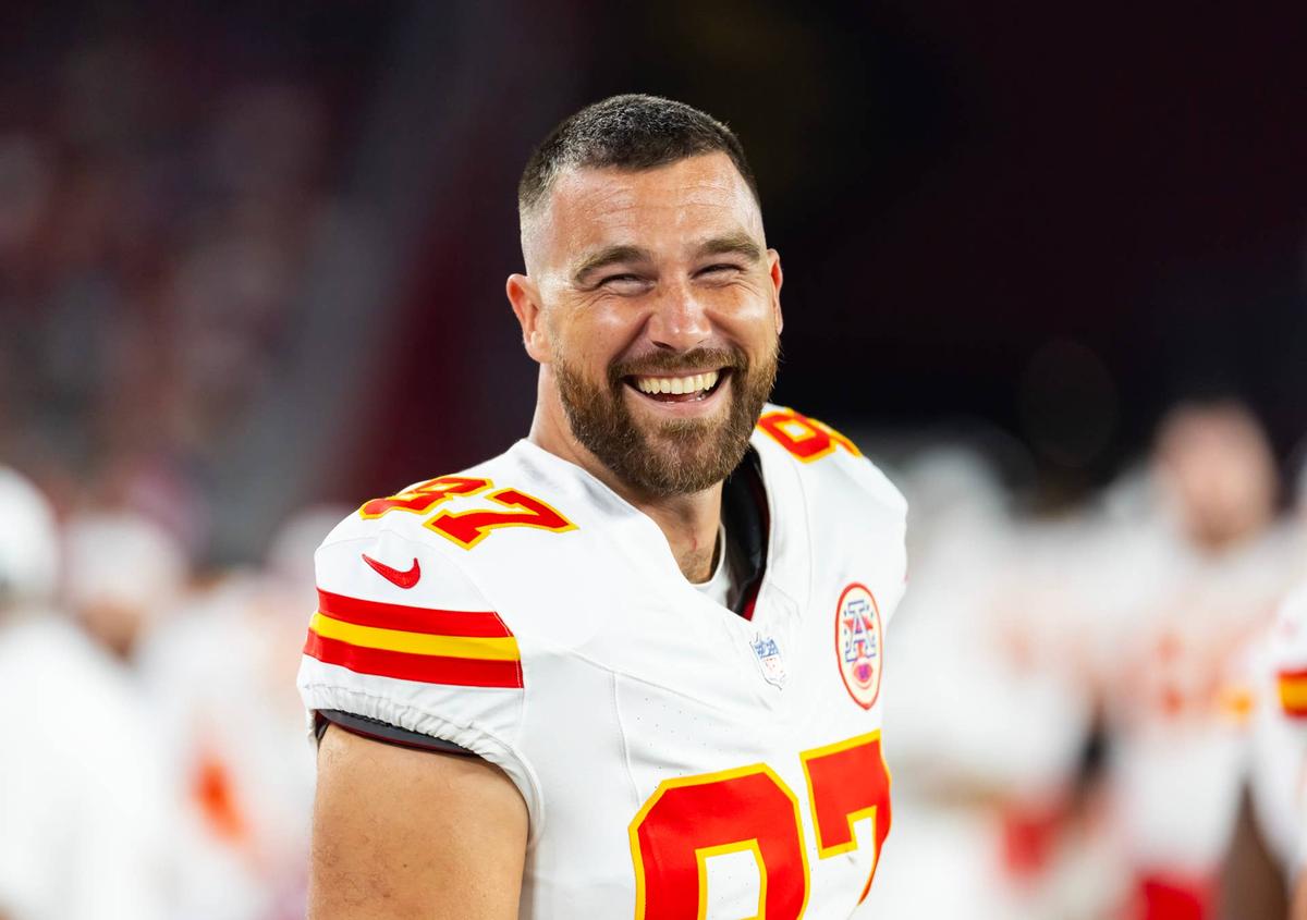  Travis Kelce is facing backlash. Mandatory Credit: Mark J. Rebilas-Imagn Images 