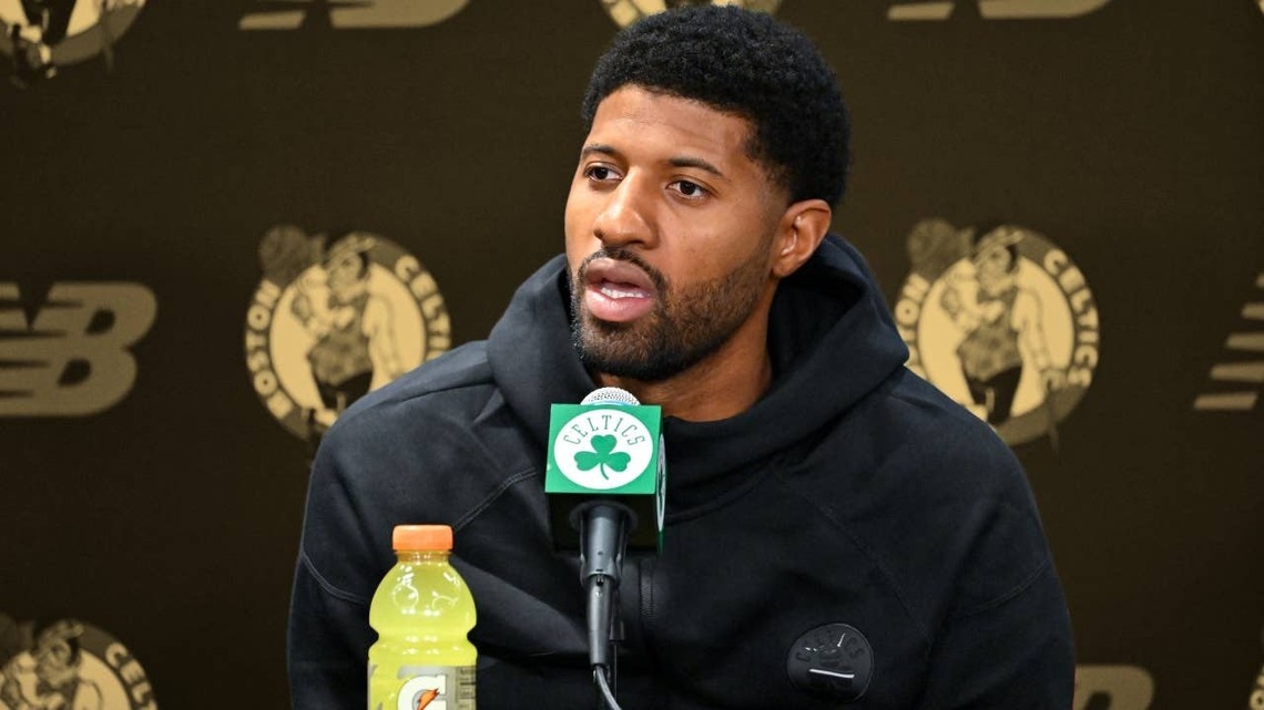 "I'm not here to necessarily steal the shine" - Paul George thinks he and Jayson Tatum can thrive together on the Boston Celtics 