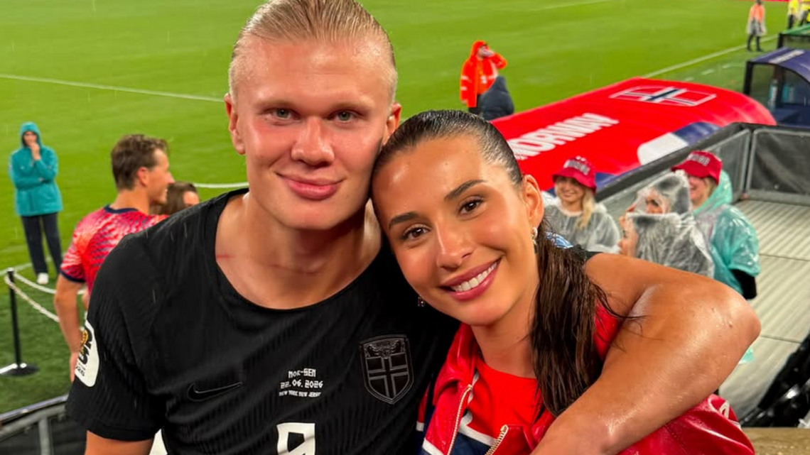 Erling Haaland's Girlfriend Wows World Cup Fans In Summer Dress 