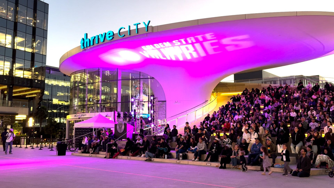 Valkyries fans show their team spirit at Thrive City 
