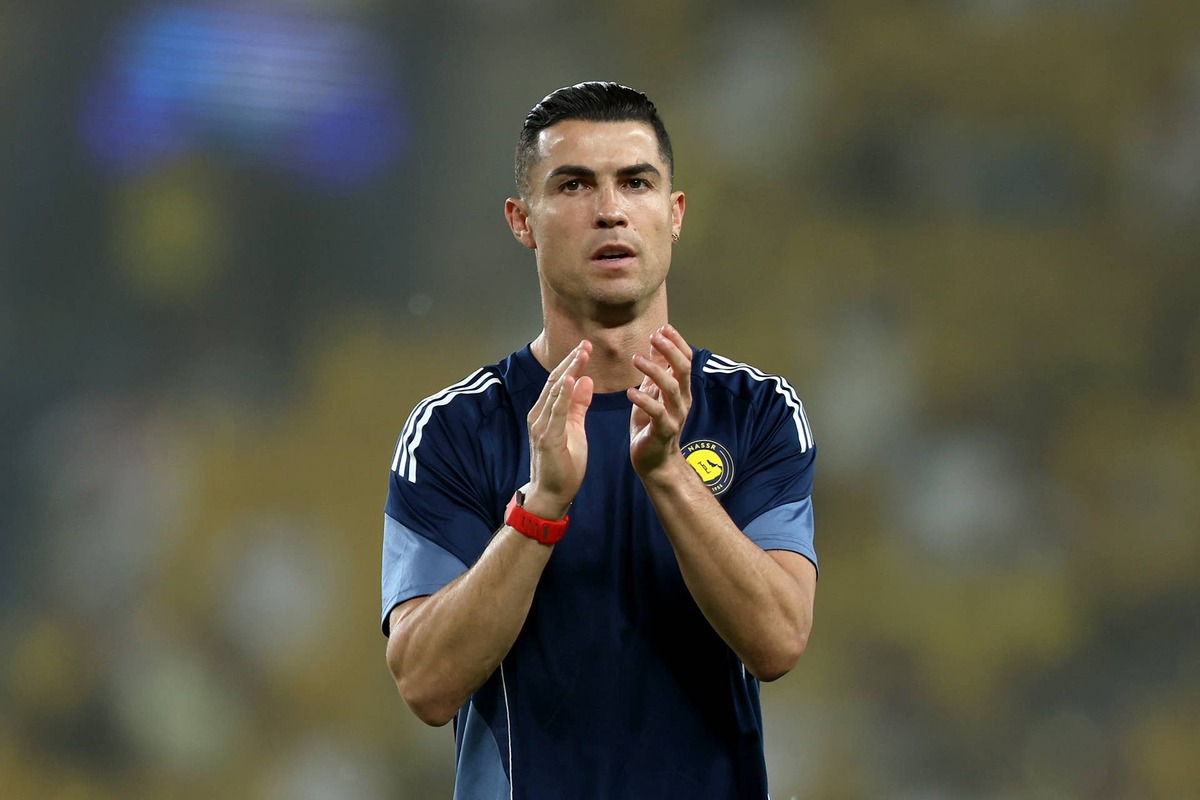  Cristiano Ronaldo warms up prior to the AFC Champions League 2 Final between Al Nassr and Gamba Osaka. Photo by Yasser Bakhsh/Getty Images