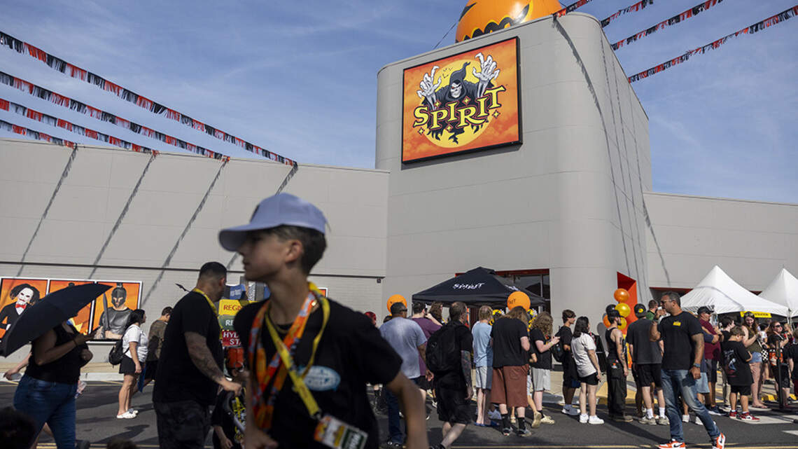 Spirit Halloween opening stores, signaling start of 'spooky season'