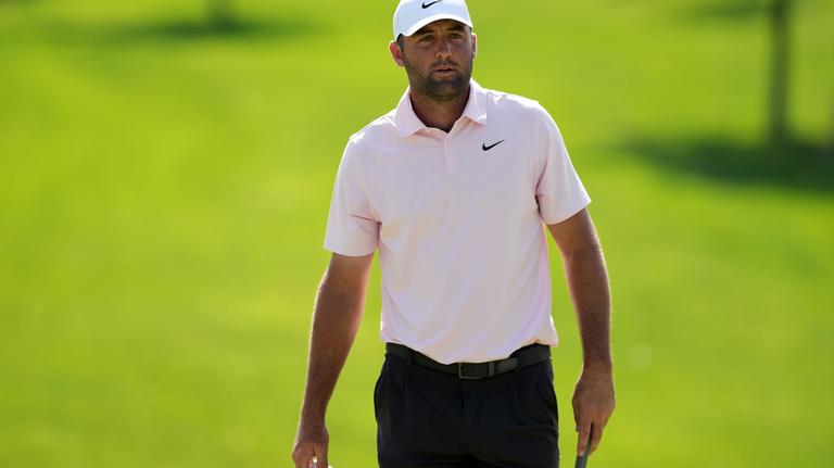 Scottie Scheffler Has Testy Exchange With Caddie at Memorial Championship 