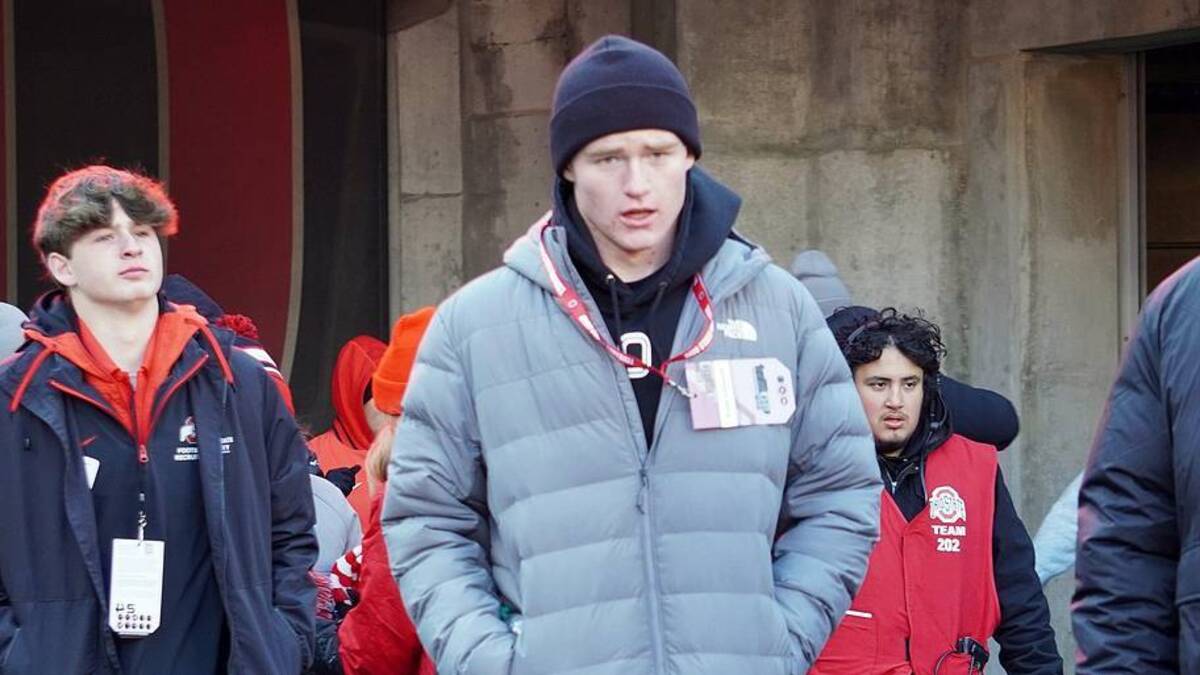  Brady Edmunds was at Ohio Stadium to watch the Ohio State Buckeyes take on the Michigan Wolverines in an NCAA football game on Saturday Nov. 30, 2024. | Lori Schmidt / Columbus Dispatch / USA TODAY NETWORK via Imagn Images 