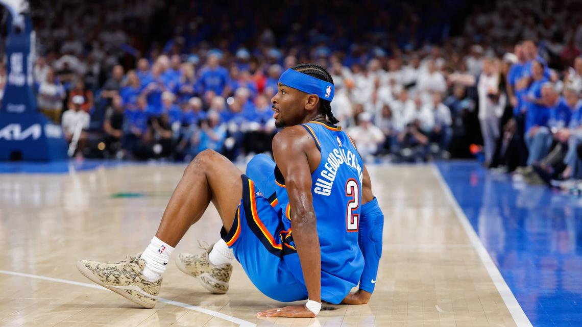 Stat Shows How Often Shai Gilgeous-Alexander 'Falls' During Spurs-Thunder Series 