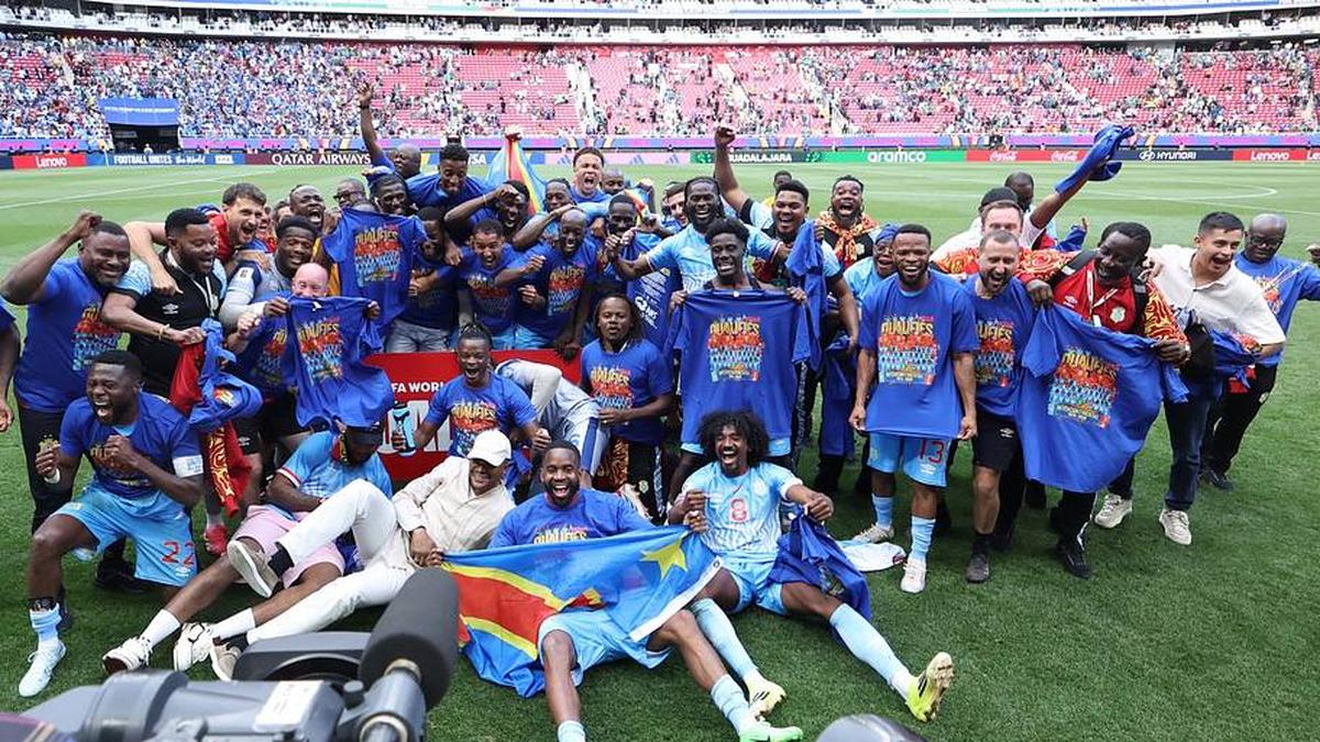  DR Congo qualified for the World Cup with a play-off win over Jamaica in March. | Simon Barber/Getty Images 