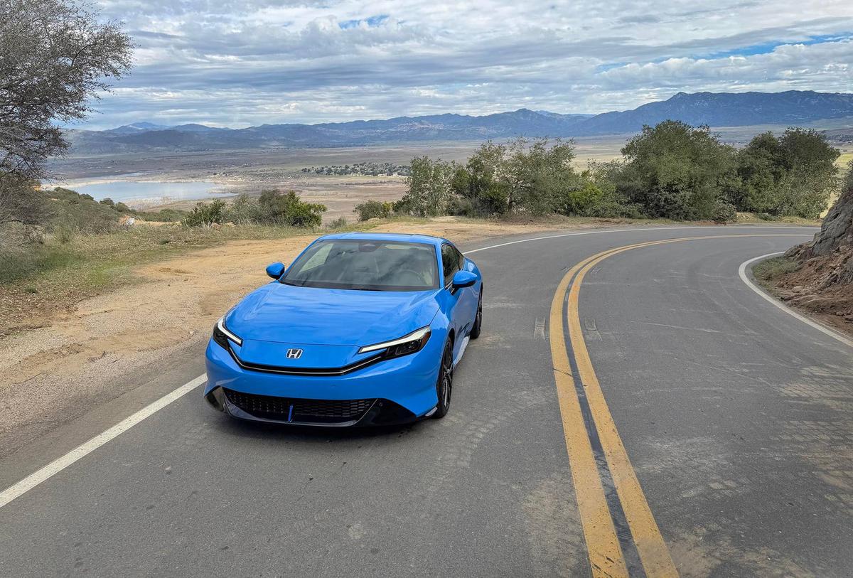  Thew new Honda Prelude is offered exclusively in hybrid form.