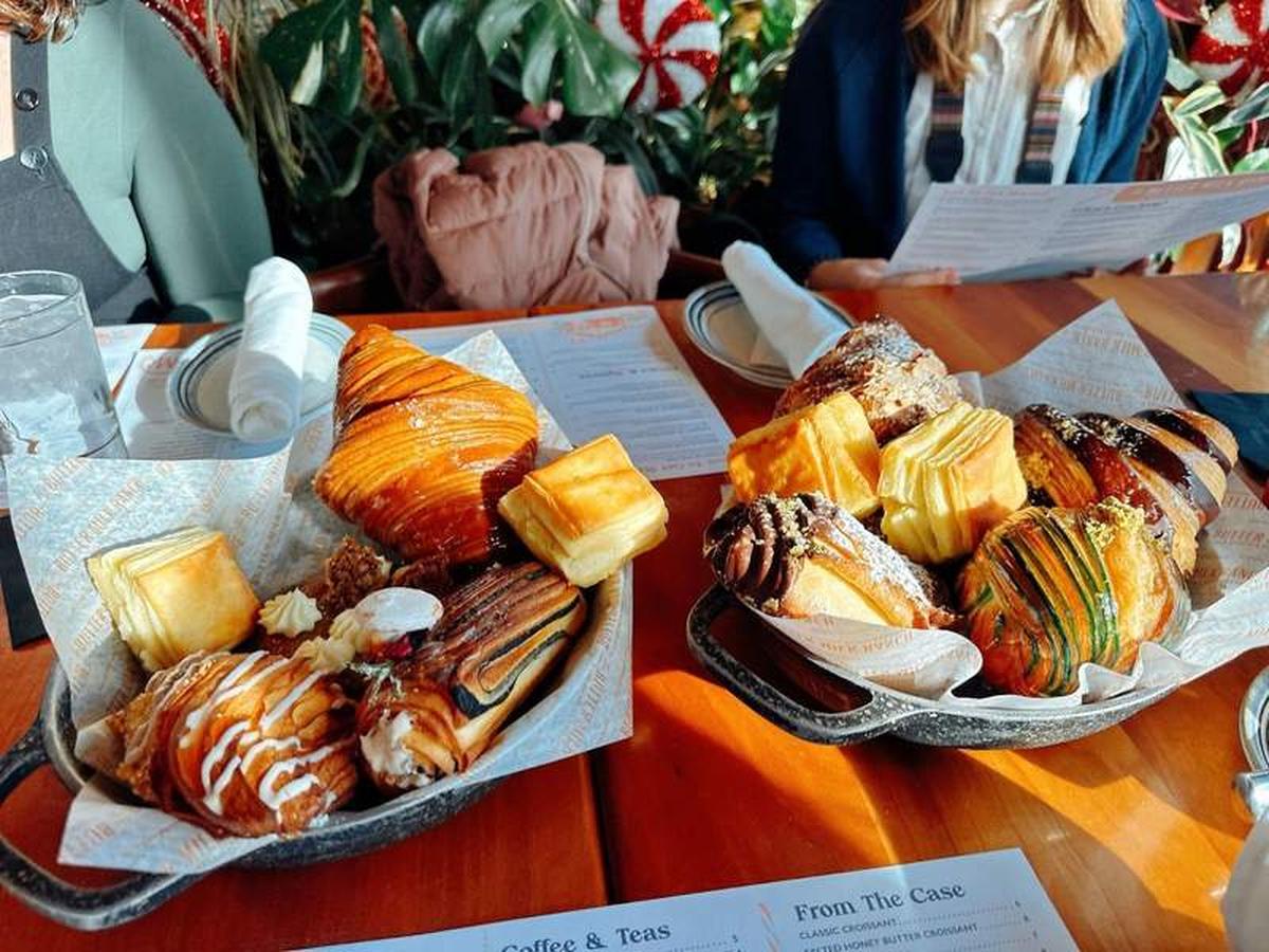  An assortment of pastries at our table at Butter Milk Ranch in Nashville. Photo credit: Robin O’Neal Smith 