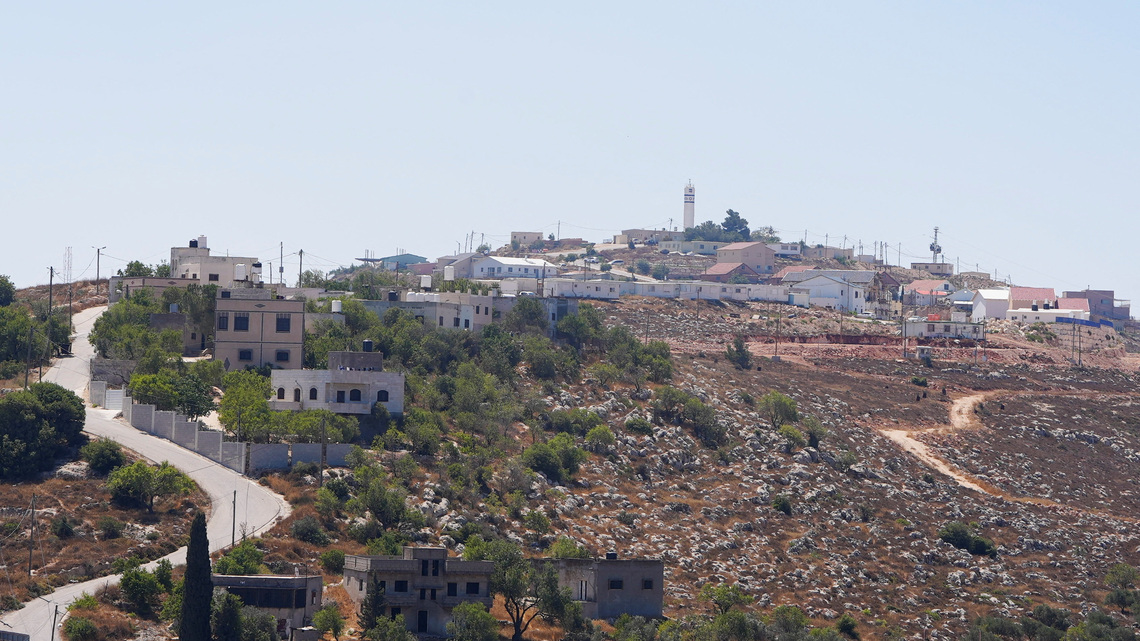 In the West Bank, Israeli settlers take over Palestinian's dream home 