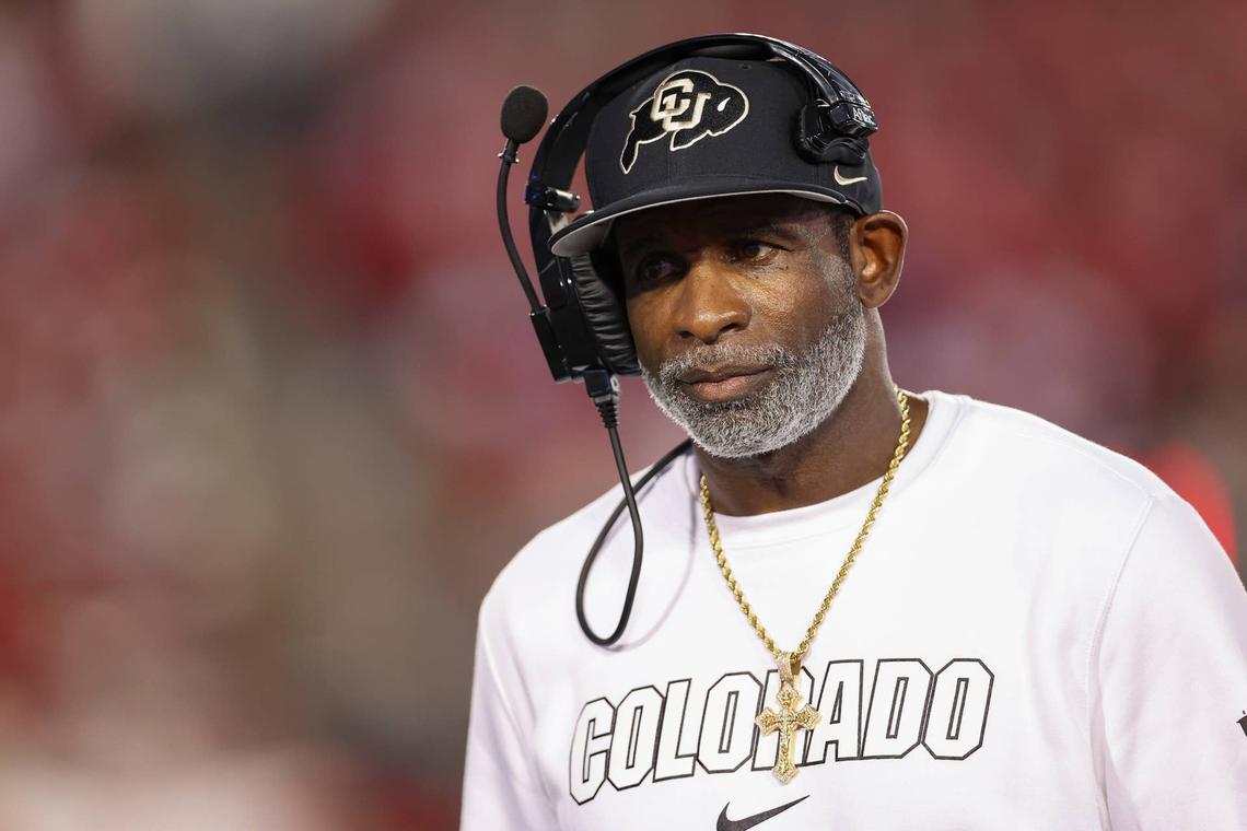  Colorado Buffaloes head coach Deion Sanders. Troy Taormina-Imagn Images