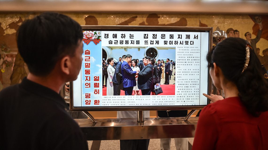 Xi cements sway over North Korea as Kim names China top priority 