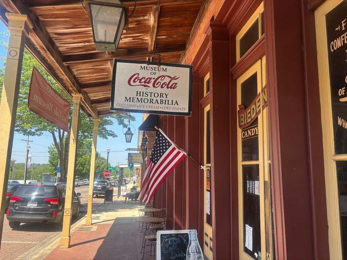 The Coca-Cola museum in the historic downtown. Photo credit: Judy Antell 