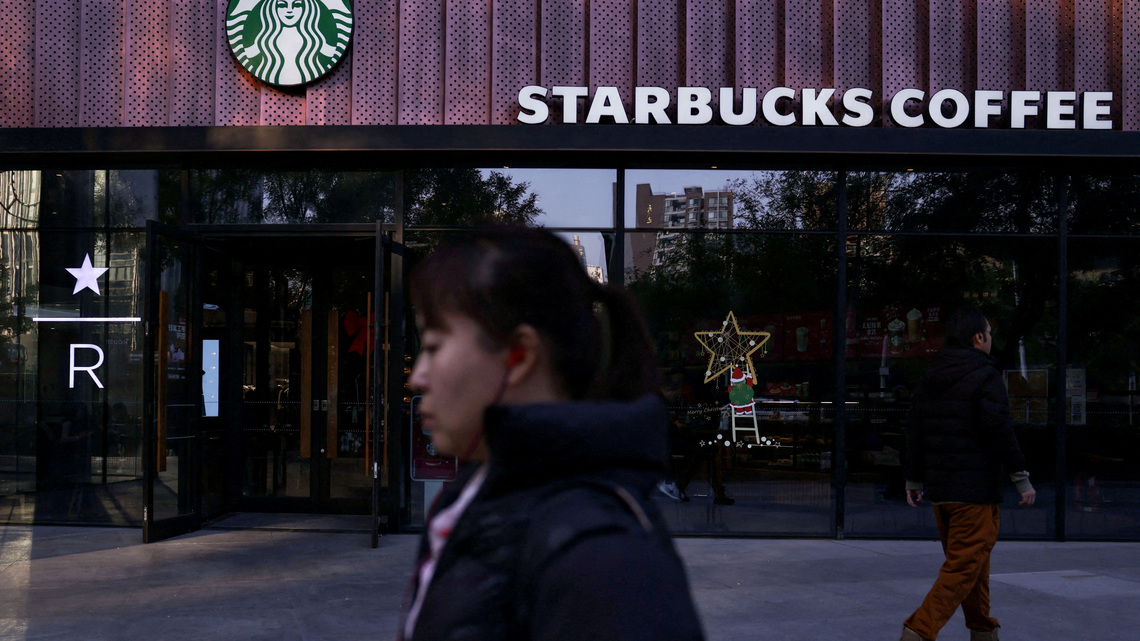 US congressman demands Starbucks close its first stores in China's Xinjiang 