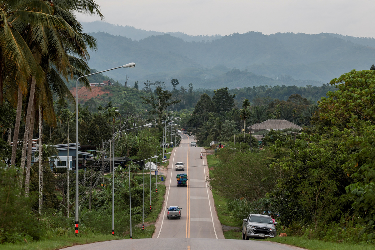 A general view of Phato district in Chumphon province, Thailand, where part of Thailand's proposed Southern Land Bridge project is planned, May 20, 2026. REUTERS/Chalinee Thirasupa