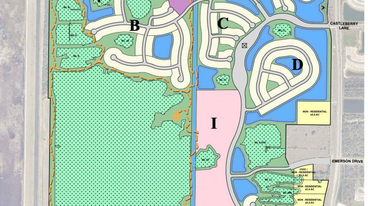 Millrose Properties Florida was approved this past week for a zoning change that will allow them to build 1,600 homes and 760 multifamily units on 1,200 acres near St. Johns Heritage Parkway.
