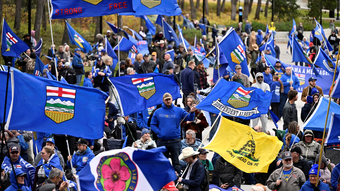 Alberta votes by large majority to remain part of Canada in boost for Carney 