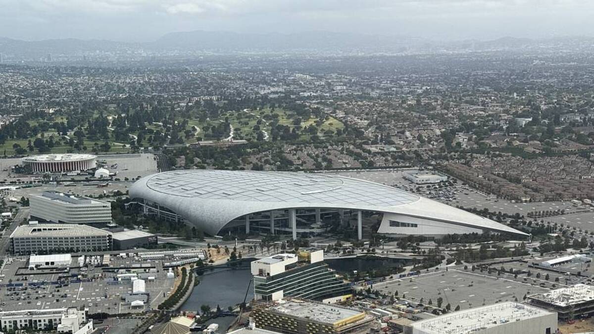  SoFi Stadium in Inglewood, California, is the gem of the U.S. World Cup venues. | Patrick T. Fallon/AFP/Getty Images 