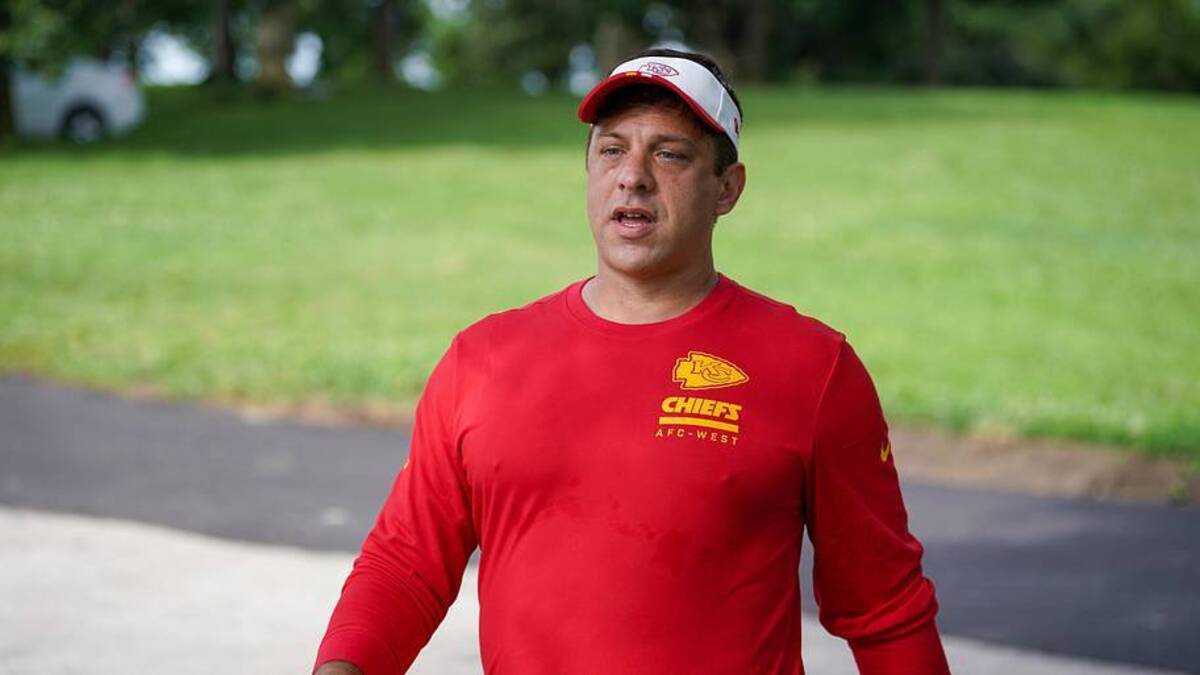  Chiefs GM Brett Veach had a quietly busy offseason. | Denny Medley-Imagn Images 