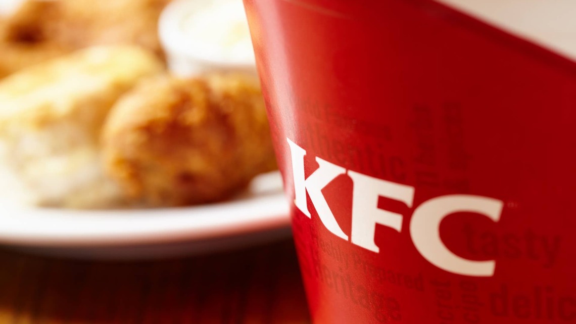 KFC serves breakfast for the first in a new test