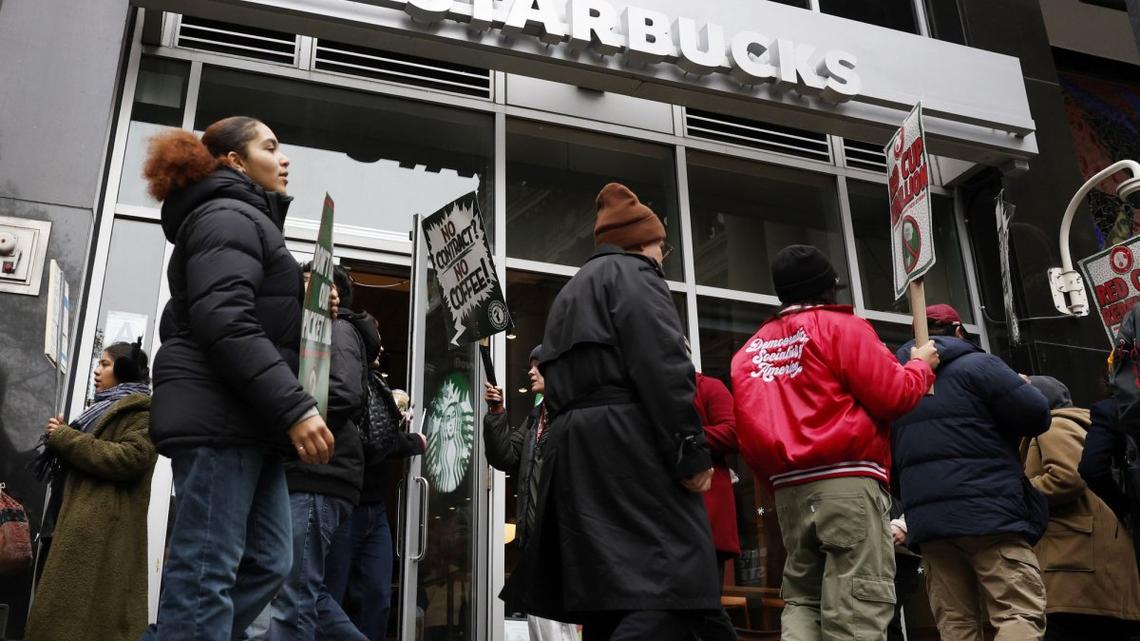 Starbucks announces plan to lay off 300 employees across United States 